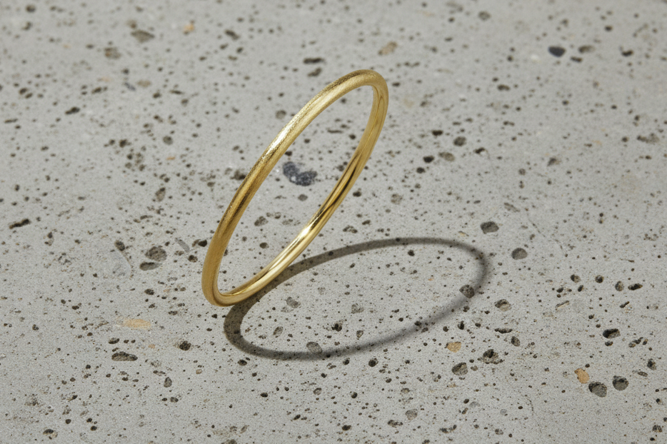 Bangles circle Simple Daily Simple Series Women's jewelry-4mm - Yourstyle R-R