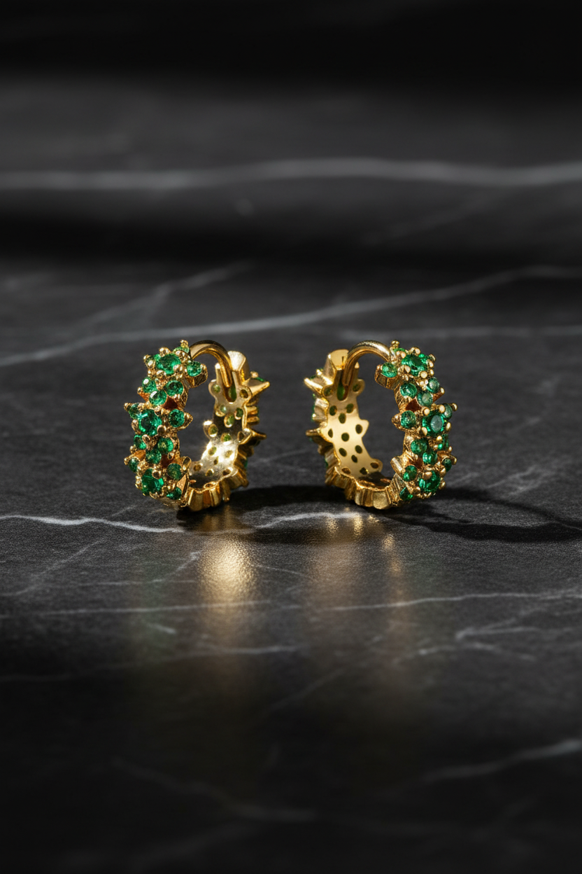 Trendy oorbellen