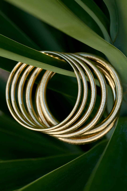Bangles circle Simple Daily Simple Series Women's jewelry-6mm