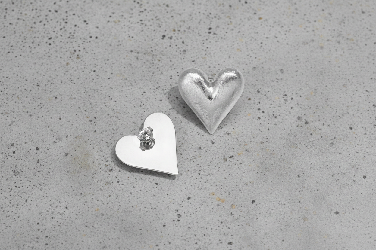 Earrings Heart Casual Daily Simple Series Women's Jewelry