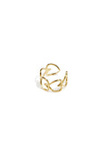 Elegante ring met harten
