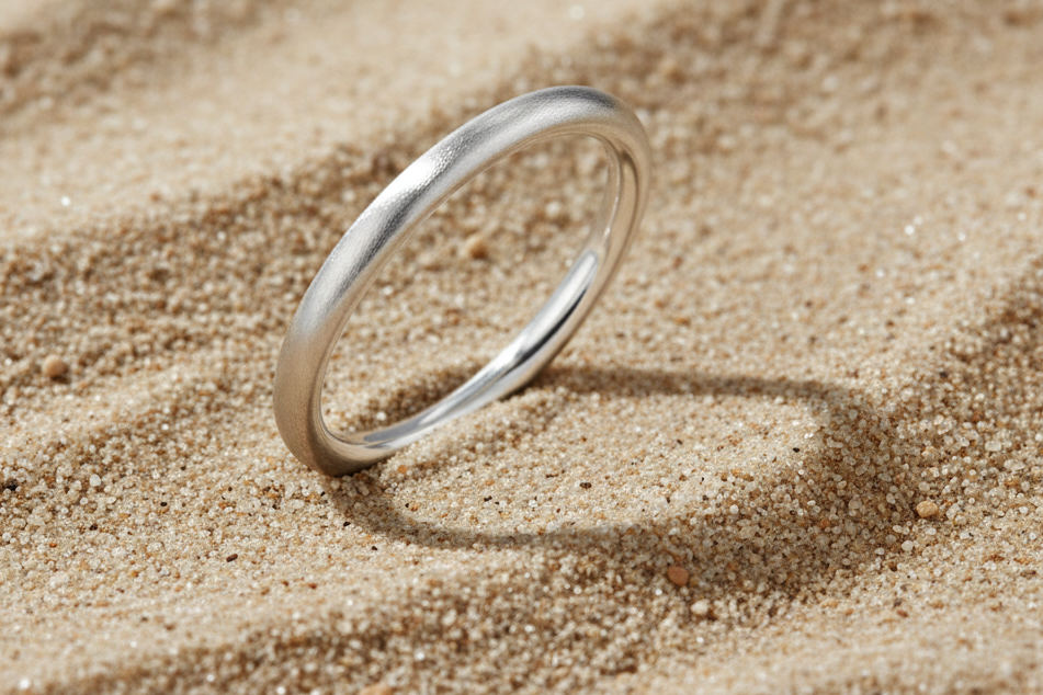 Bangles circle Simple Daily Simple Series Women's jewelry-8mm